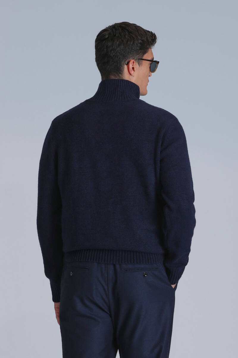 Bert Erkek Kazak Lacivert - 6