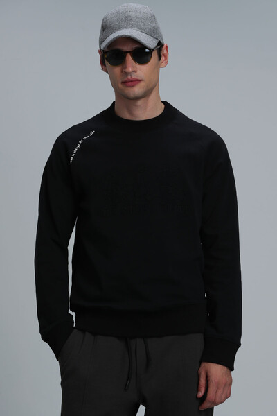 Bert Erkek Sweatshirt Siyah 
