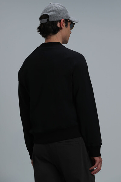 Bert Erkek Sweatshirt Siyah - 6