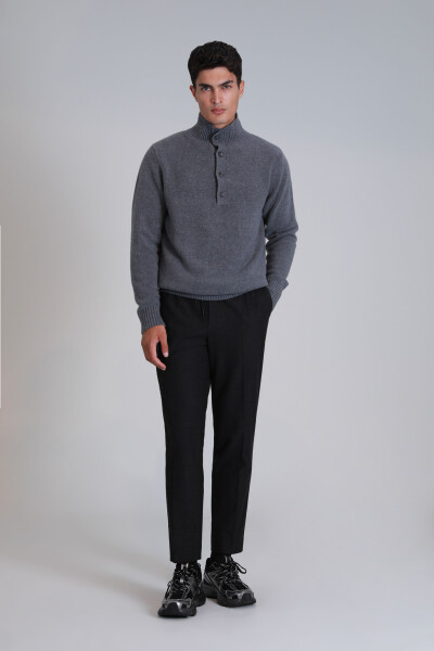 Bert Men's Sweater Gray - LUFIAN (1)