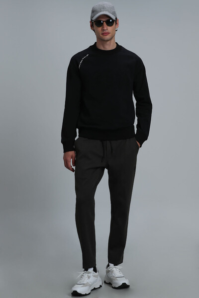 Bert Men's Sweatshirt Black - 2