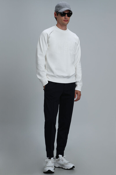 Bert Men's Sweatshirt Off White - 2
