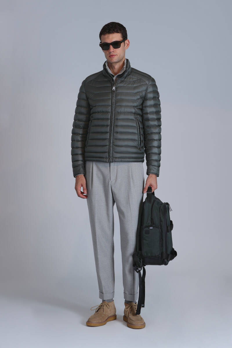 Bert Spor Erkek Chino Pantolon Slim Fit Açık Gri - 4