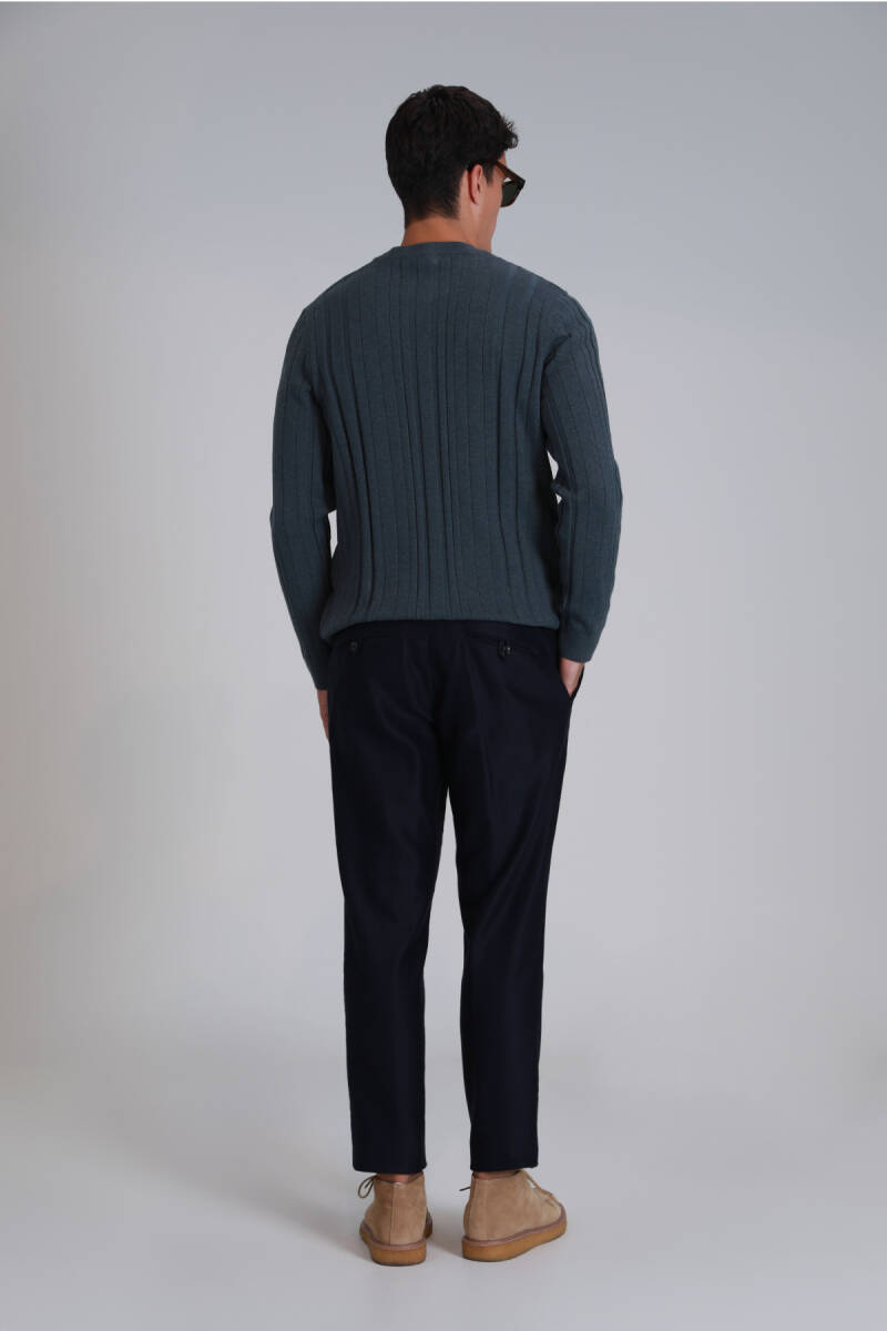 Bert Spor Erkek Chino Pantolon Slim Fit Lacivert - 6