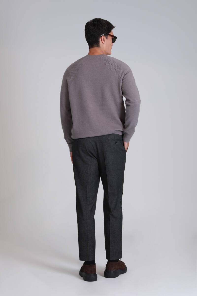 Bert Spor Men's Chino Pants Slim Fit Dark Gray - 6