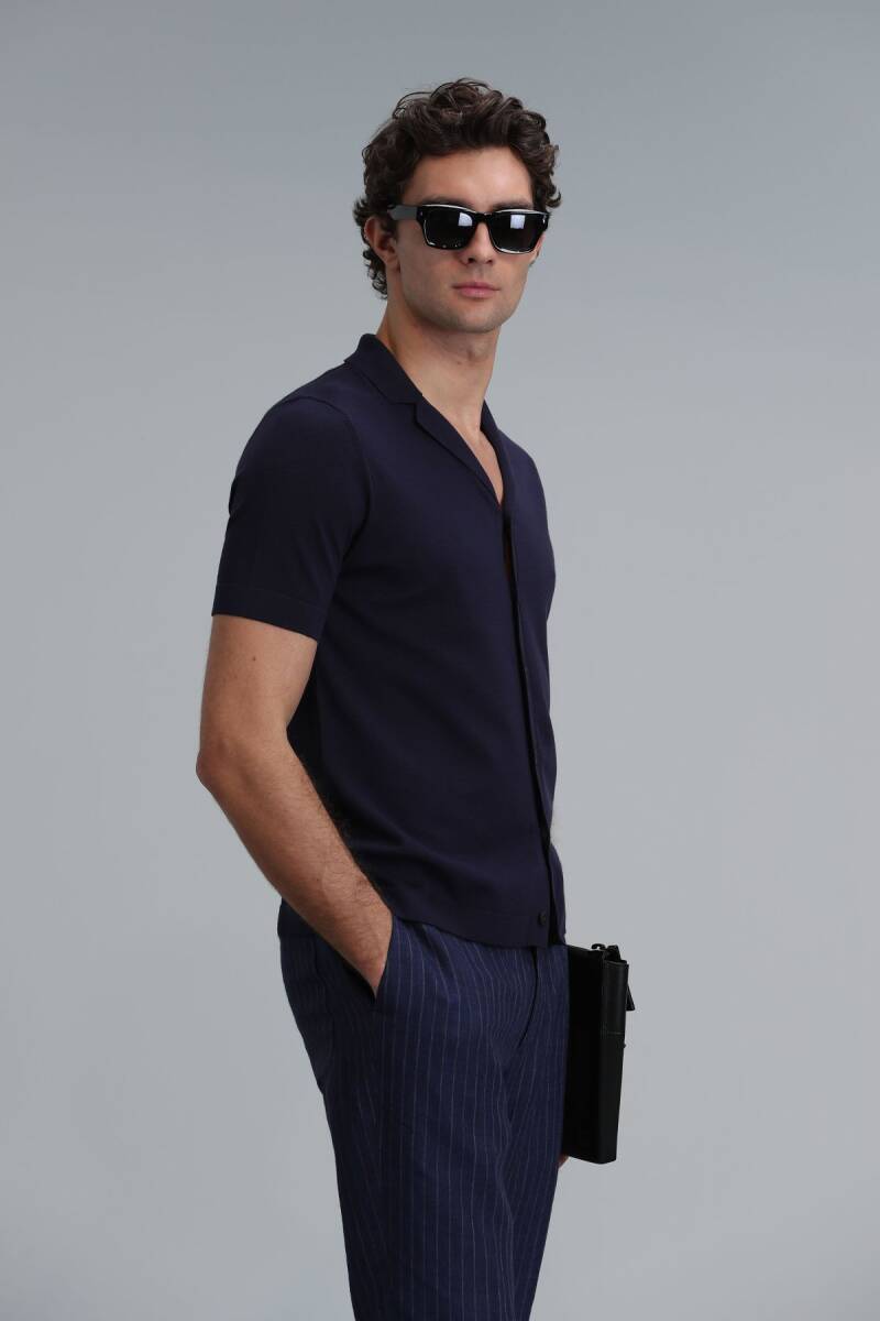 Best Erkek Kazak Lacivert - 2