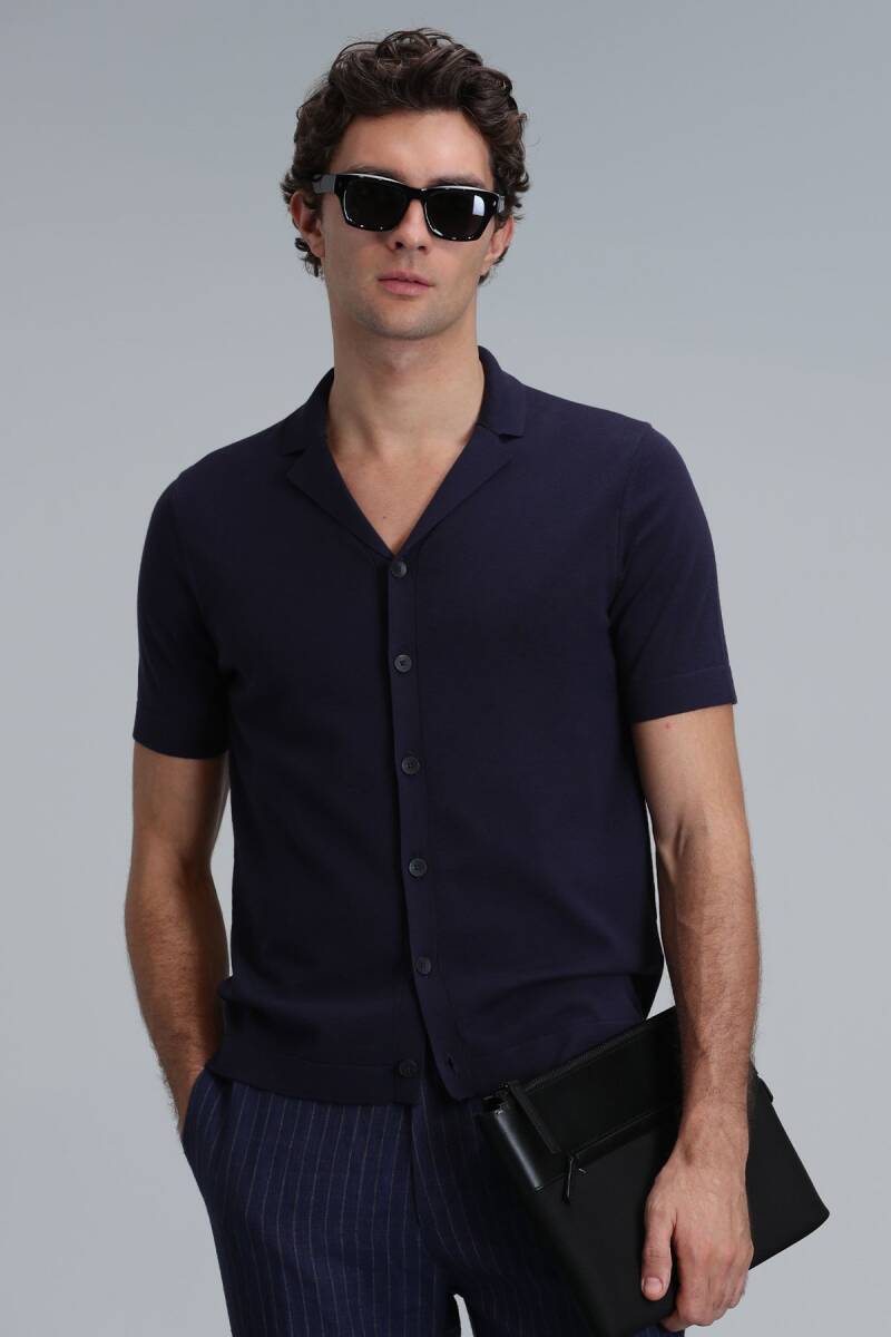 Best Erkek Kazak Lacivert - 1