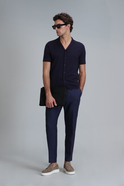 Best Erkek Kazak Lacivert - 4