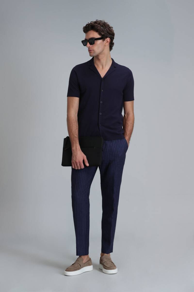 Best Erkek Kazak Lacivert - 4