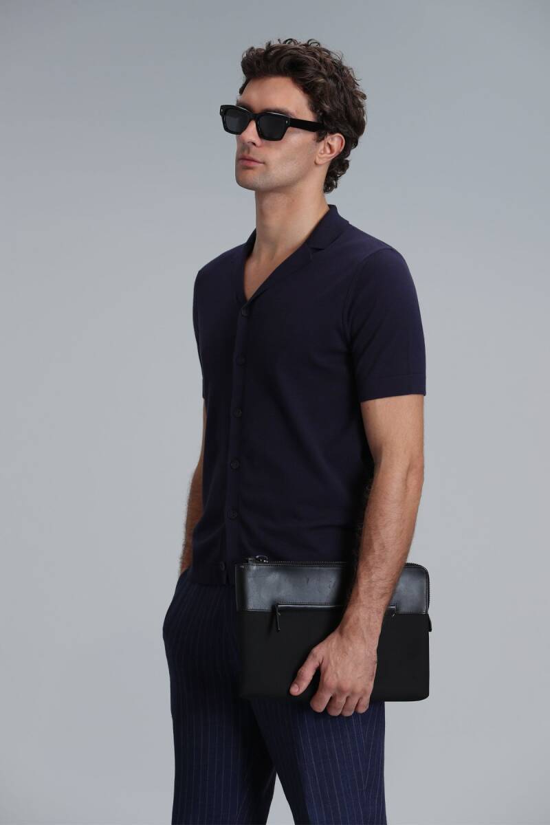 Best Erkek Kazak Lacivert - 5