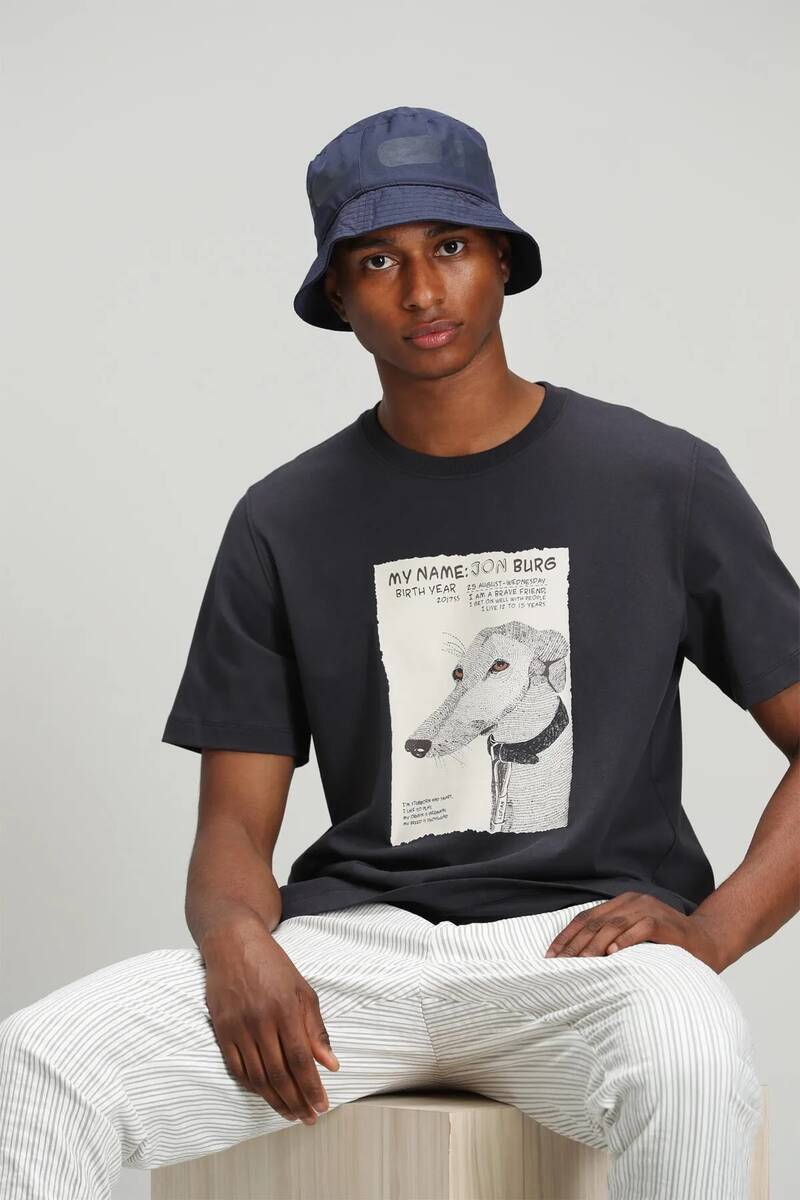 Best Men's Graphic Basic T-Shirt Black - 2