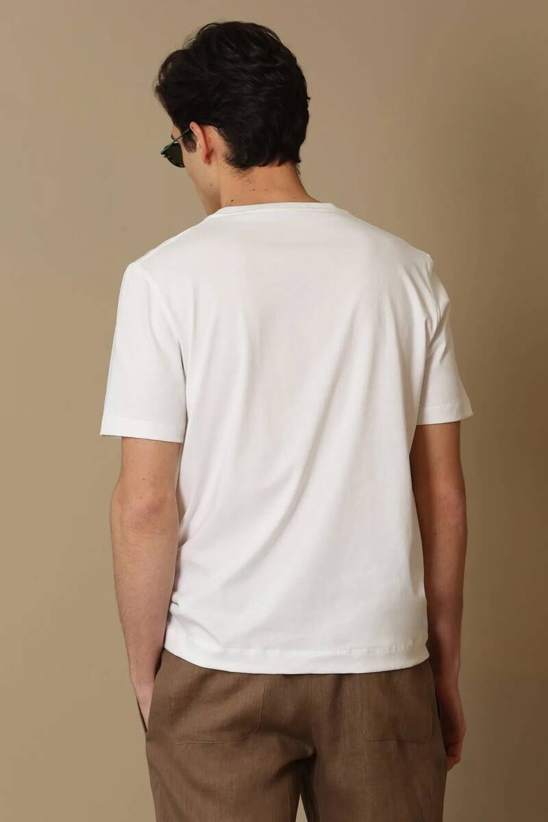 Best Men's Graphic Basic T-Shirt White - 6