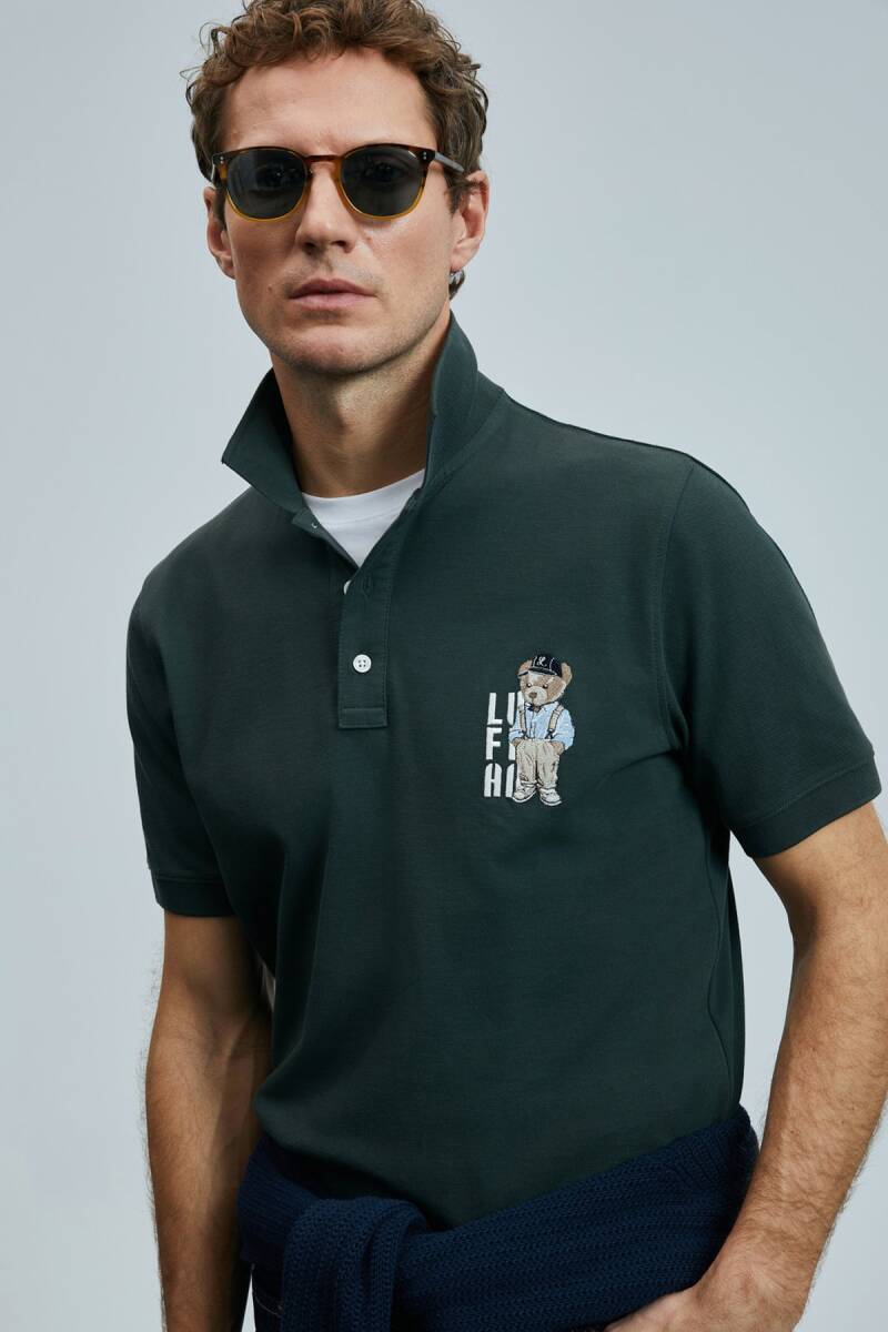 Best Smart Erkek Polo Tişört Haki - 3