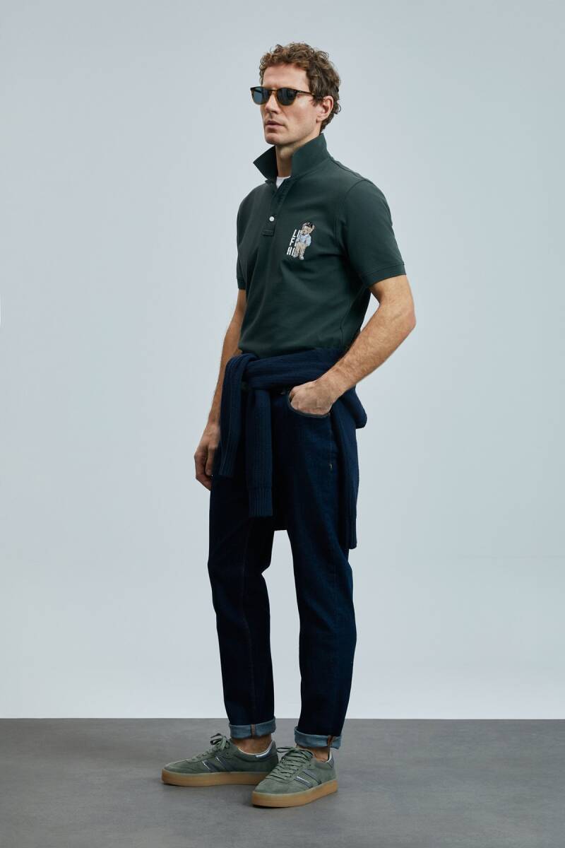 Best Smart Erkek Polo Tişört Haki - 4