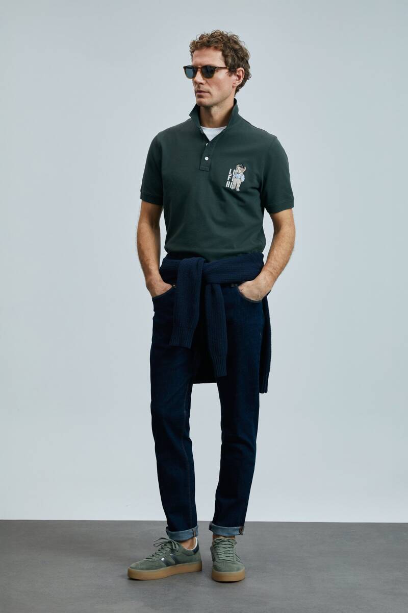 Best Smart Erkek Polo Tişört Haki - 5