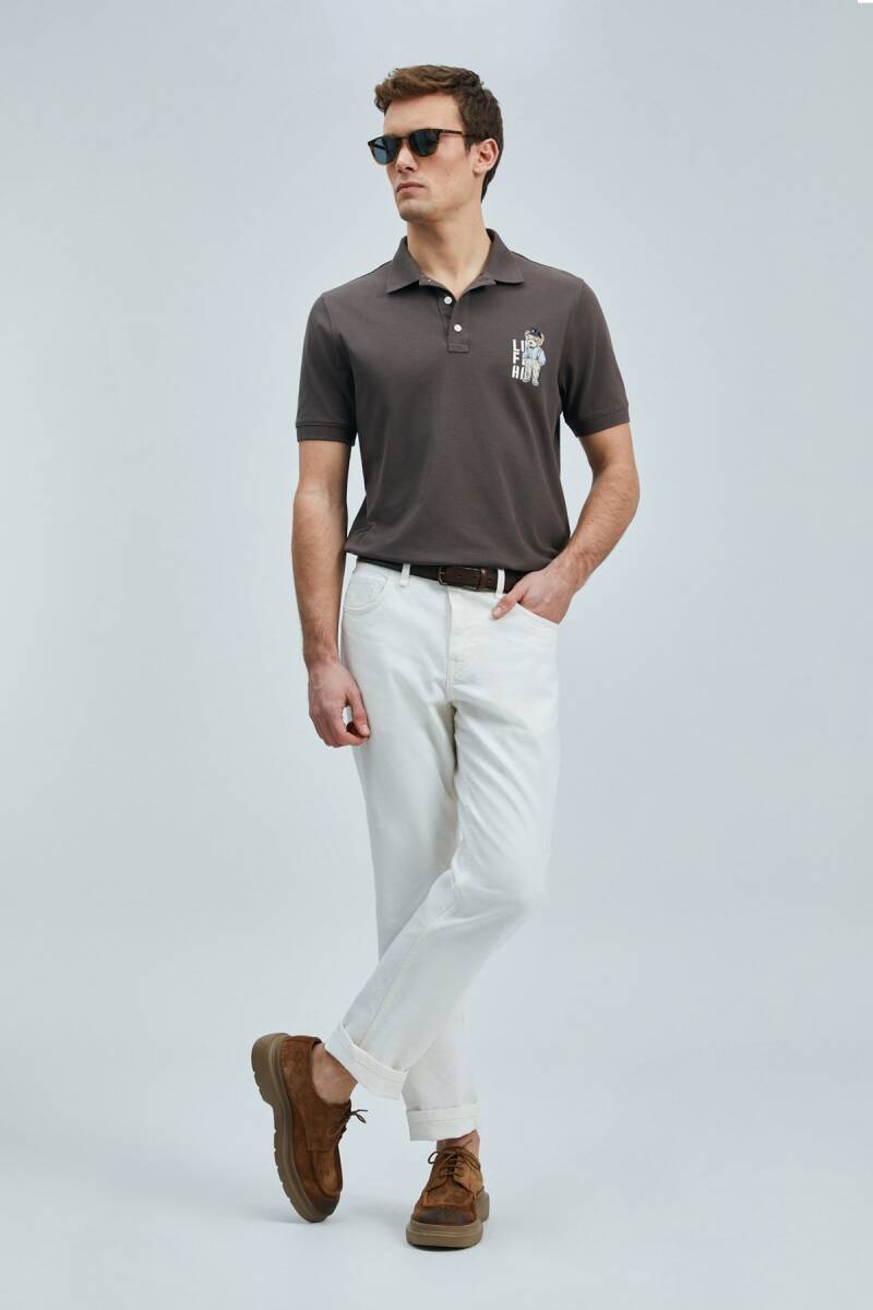 Best Smart Erkek Polo Tişört Kahverengi - 2