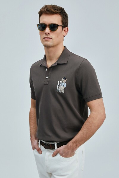 Best Smart Erkek Polo Tişört Kahverengi - 4