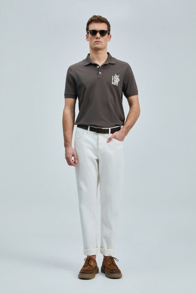 Best Smart Erkek Polo Tişört Kahverengi - 5