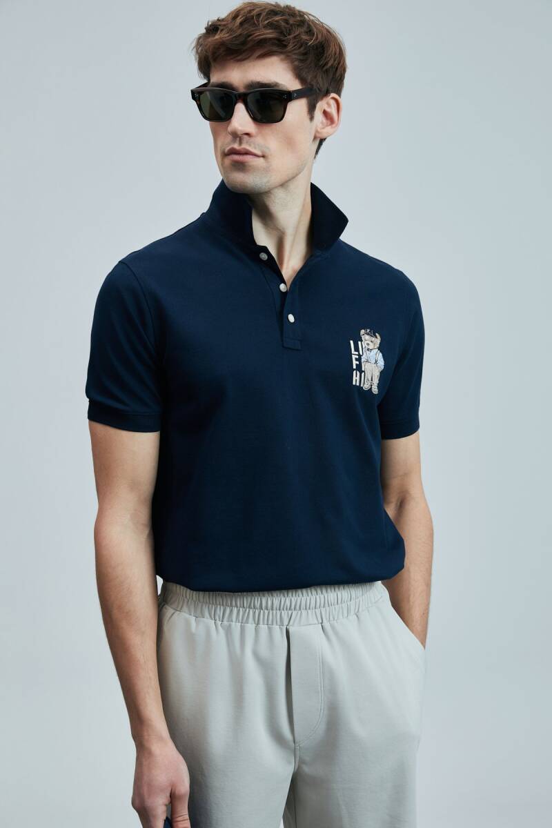 Best Smart Erkek Polo Tişört Lacivert - 1