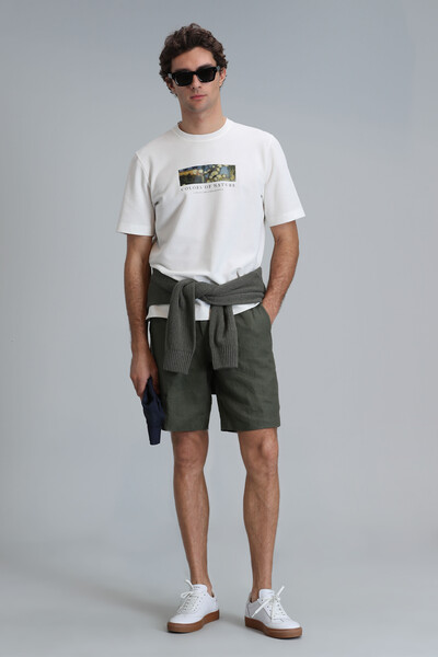 Bıanca Modern Graphic T- Shirt Off White - 2