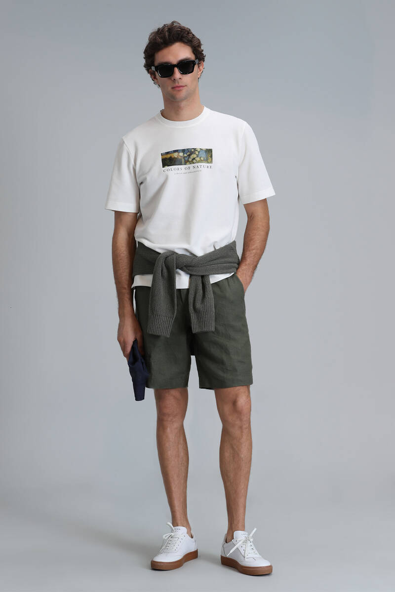 Bıanca Modern Graphic T- Shirt Off White - 2