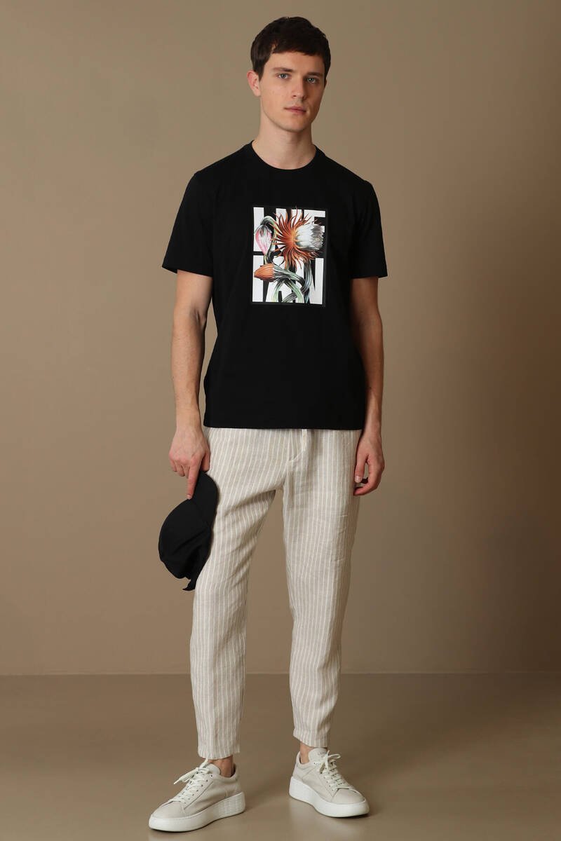 Blake Modern Grafik T-Shirt - 7