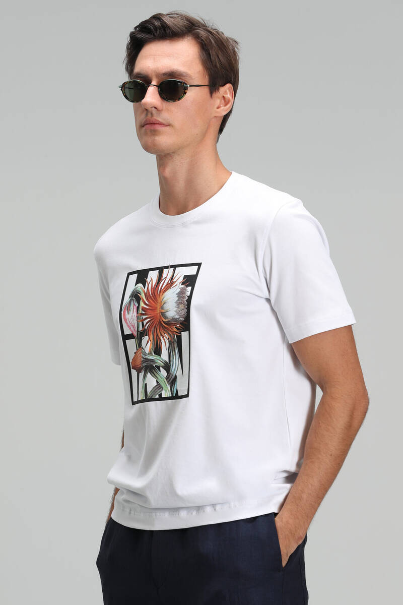 Blake Modern Grafik T-Shirt - 9