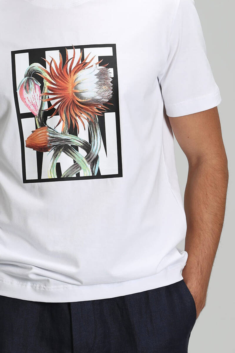Blake Modern Grafik T-Shirt - 10