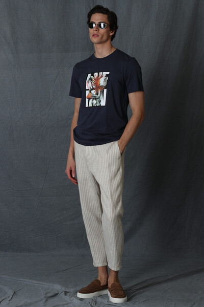Blake Modern Grafik T-Shirt - 4