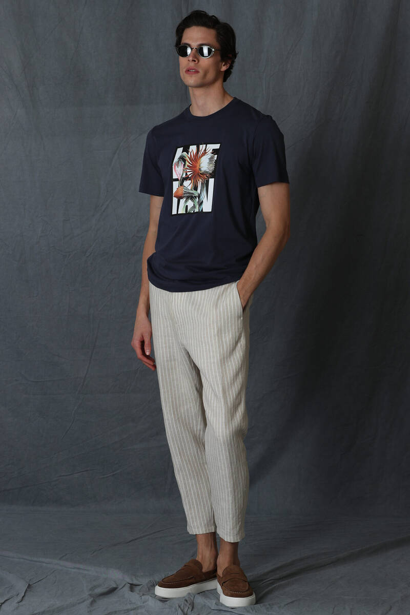 Blake Modern Grafik T-Shirt - 4