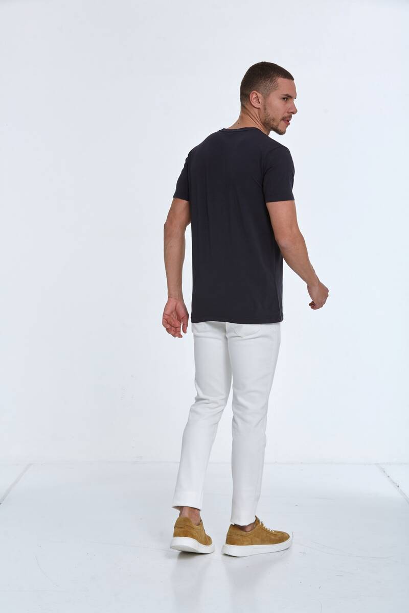 Blaze Printed Men's T-Shirt Black - 5