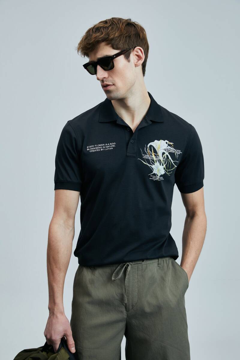 Bloom Smart Erkek Polo Tişört Siyah - 3