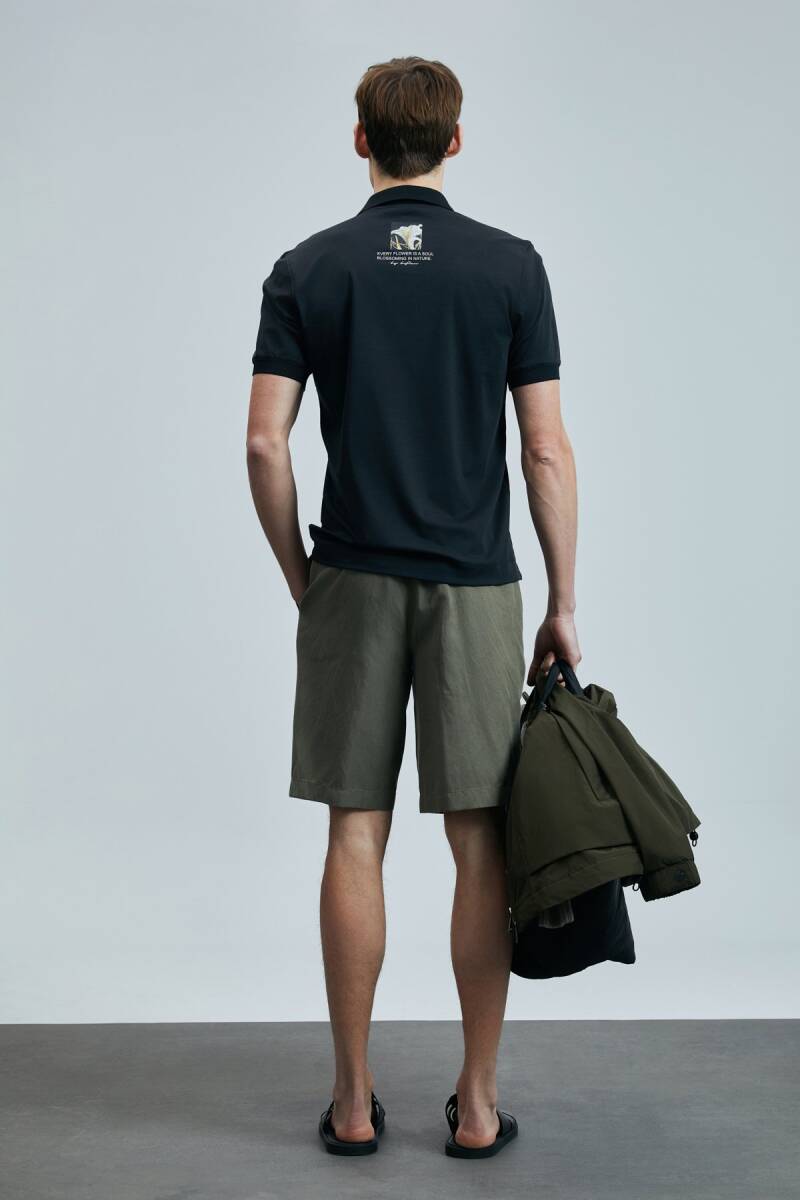 Bloom Smart Erkek Polo Tişört Siyah - 6