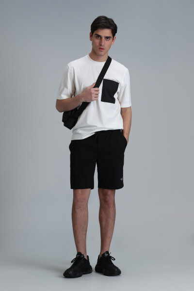 Blue Men's Shorts Tracksuit Black 