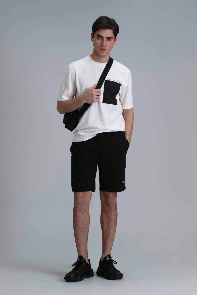 Blue Men's Shorts Tracksuit Black - 1