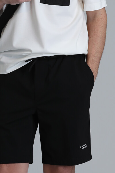 Blue Men's Shorts Tracksuit Black - 3