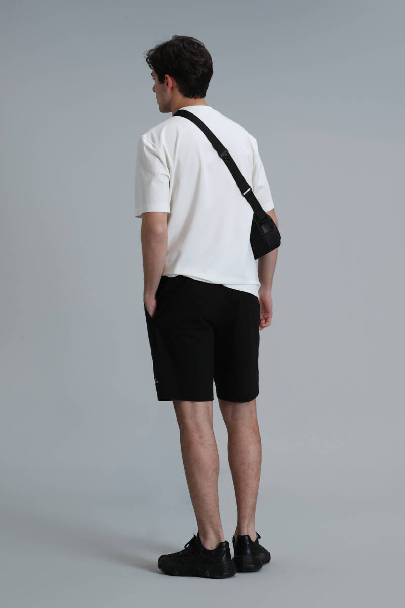 Blue Men's Shorts Tracksuit Black - 6