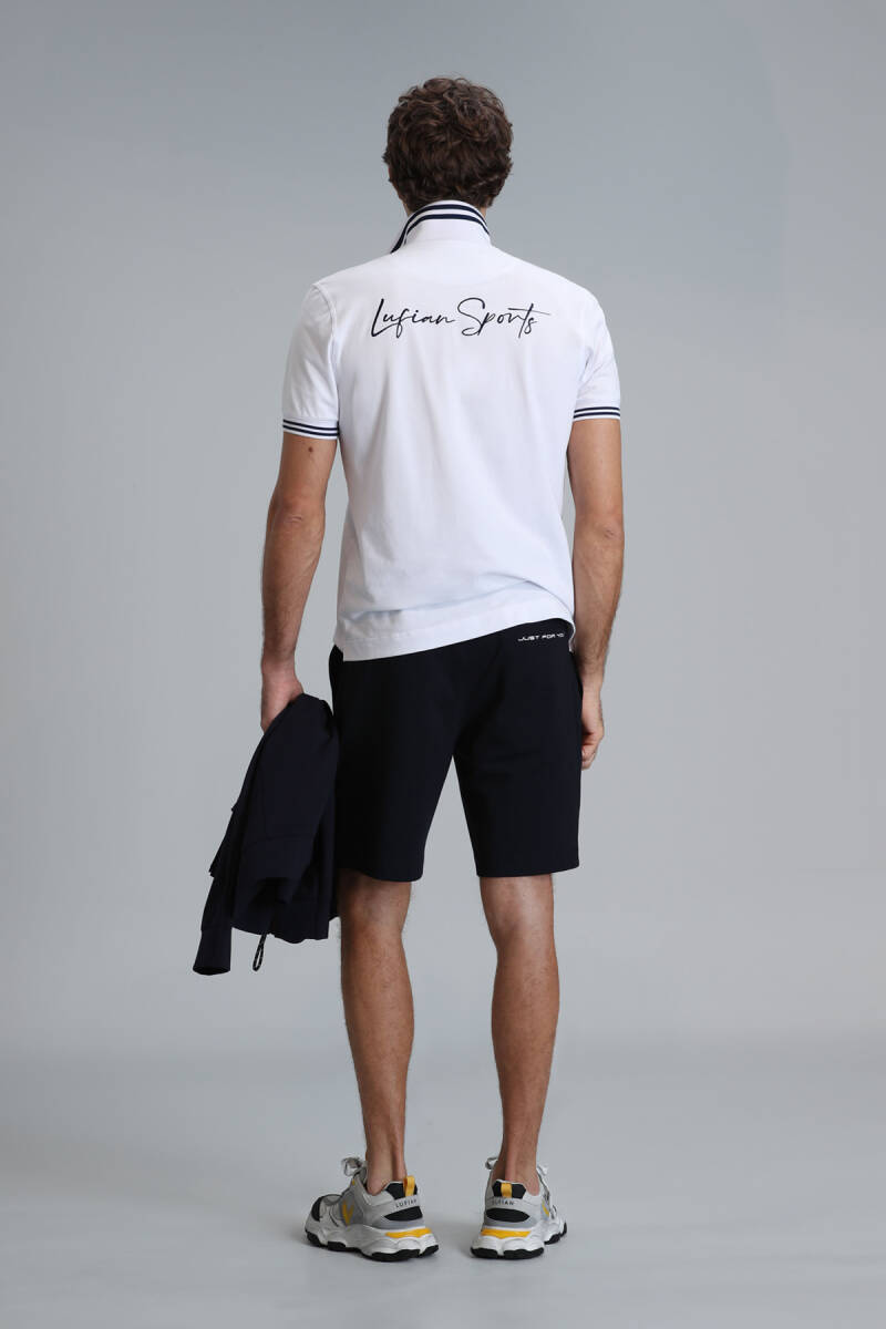 Blue Men's Shorts Tracksuit Navy Blue - 6