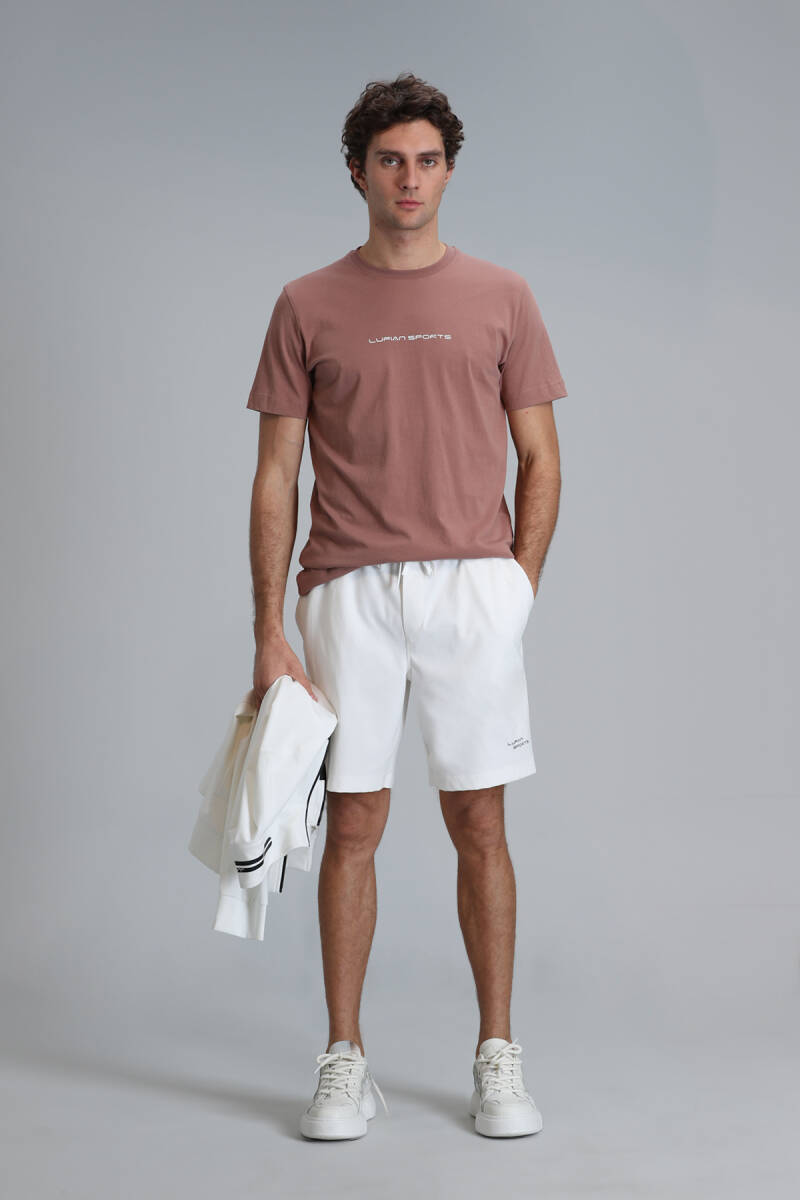 Синий мужской спортивный костюм-шорты Off White - 1