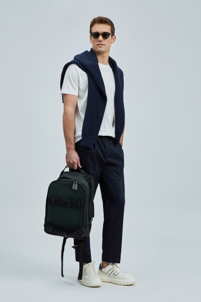 Bran Modern Grafik T- Shirt Kırık Beyaz - 4