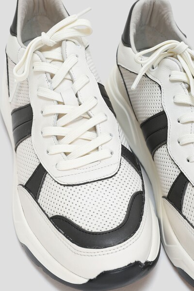 Brezza Erkek Deri Sneaker Ayakkabı - Thumbnail