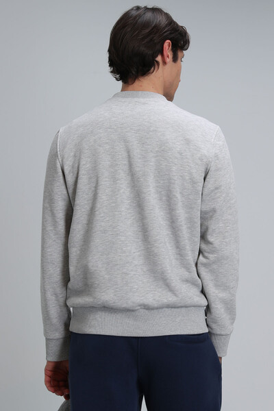 Bud Erkek Sweatshirt Gri - 6