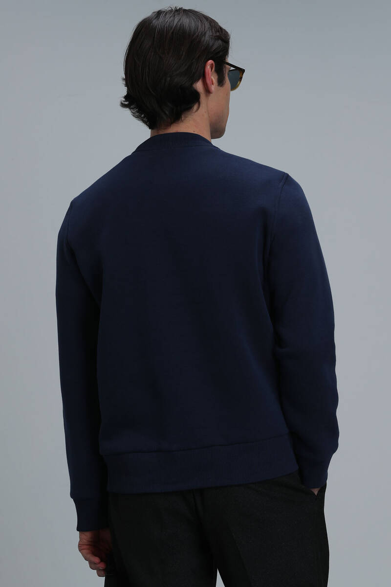 Bud Erkek Sweatshirt Lacivert - 6