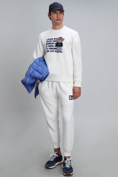 Bud Men's Sweatshirt Off White - 2