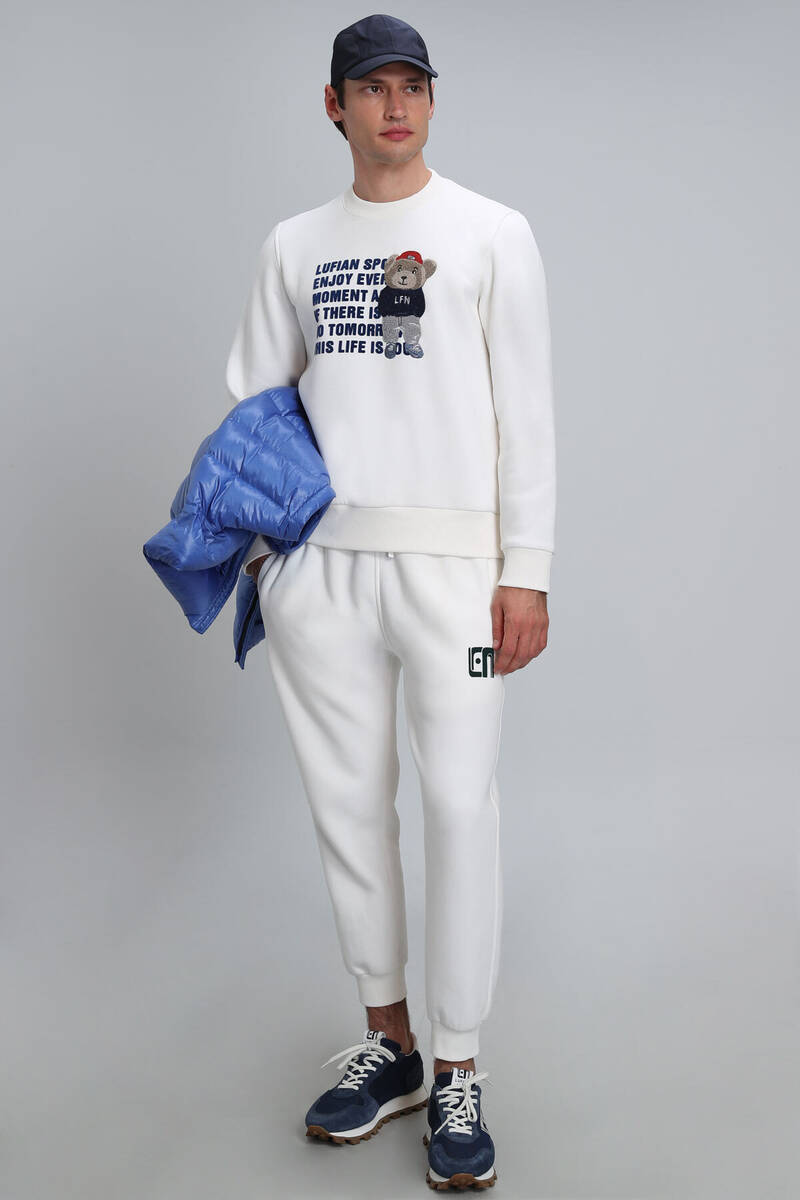 Bud Men's Sweatshirt Off White - 2
