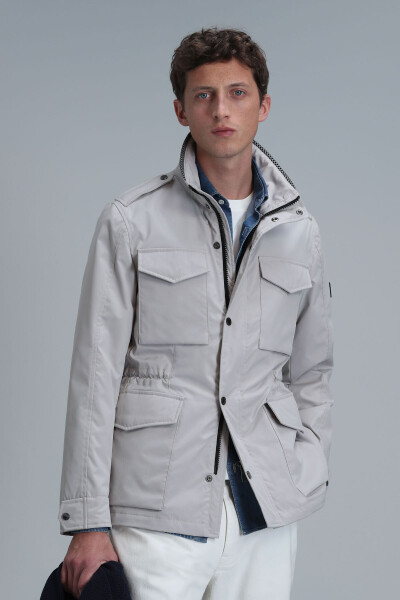 Cameron Men's Coat Beige - 1
