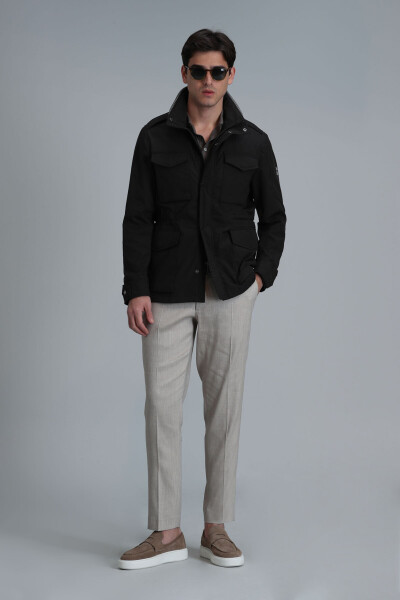 Cameron Men's Coat Black - 2