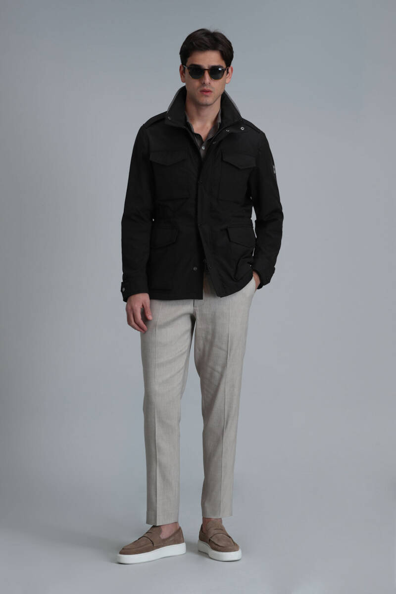 Cameron Men's Coat Black - 2