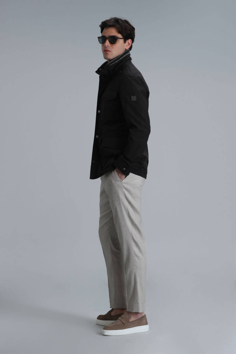 Cameron Men's Coat Black - 4