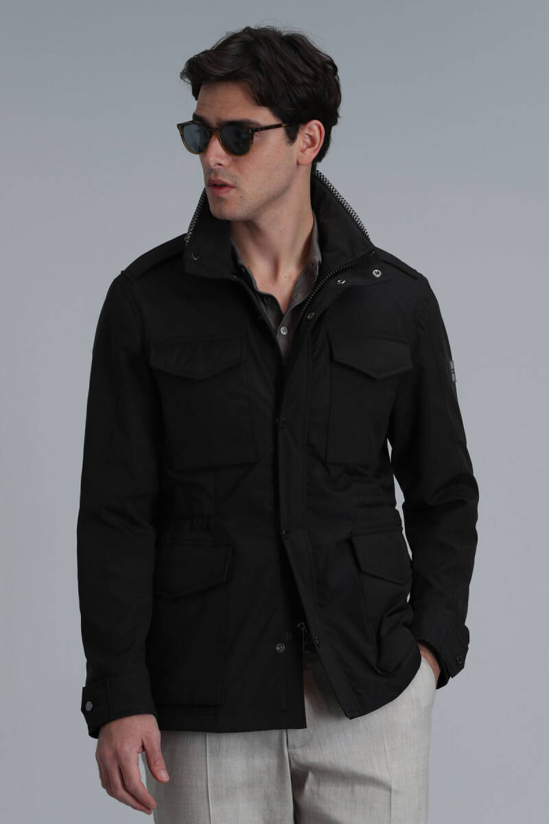 Cameron Men's Coat Black - 5